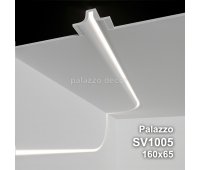 SV1005 - встраиваемый светильник для светодиодной подсветки из гипса Palazzo 160х65мм