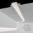  SV1016- встраиваемый светильник для светодиодной подсветки из гипса Palazzo 225x70мм